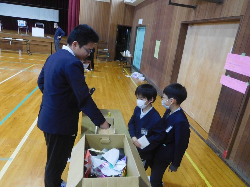 2026年2月25日　6年生を送る会