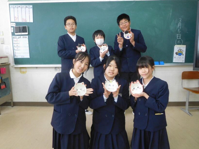 2026年3月　猫の小皿完成！（4～6年生）
