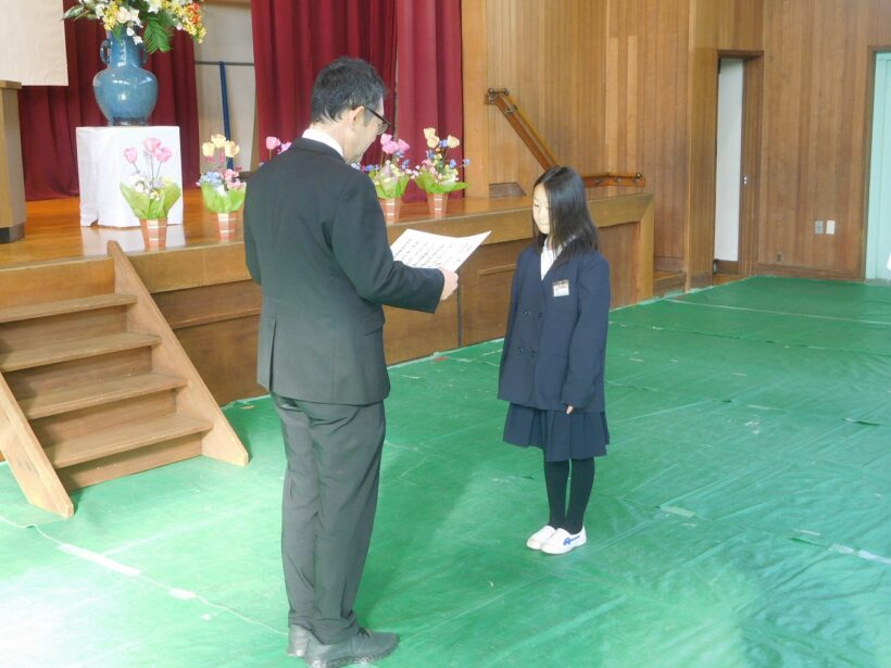 2026年3月16日　表彰・卒業式練習