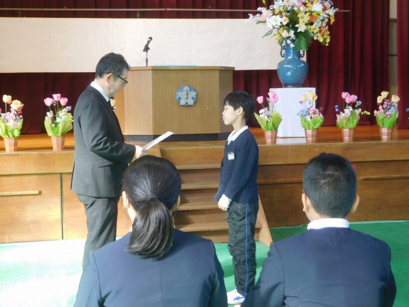 2026年3月16日　表彰・卒業式練習