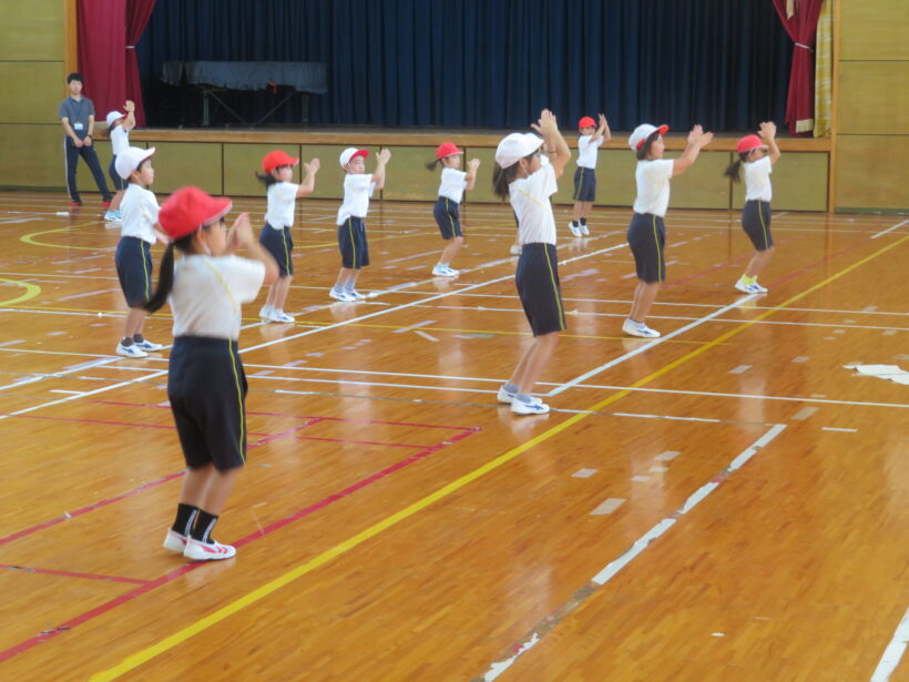 運動会練習（低学年）