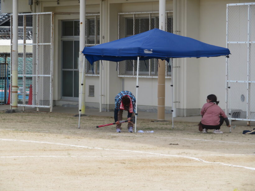 運動会準備