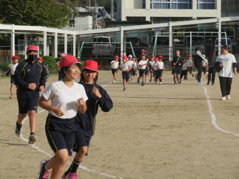 朝の運動（マラソン）