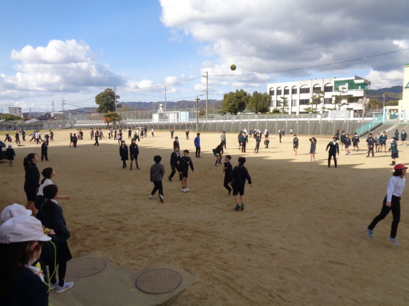 粉河小学校との交流会