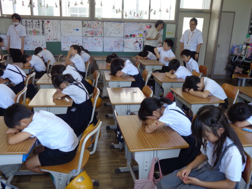 粉河小学校との交流会
