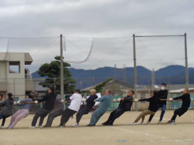 みんなで笑って楽しむ運動会