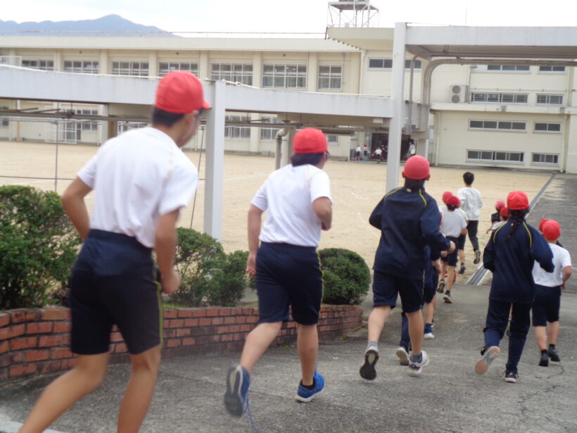 マラソン大会にむけて