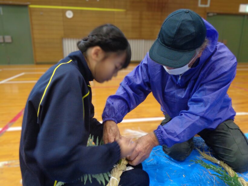 しめ縄つくり