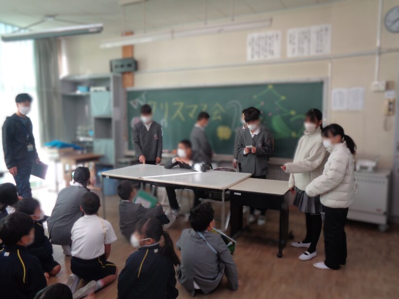 クリスマス会～学校かくれんぼ～