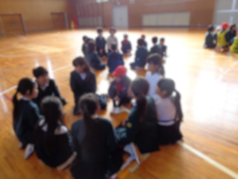 粉河小学校との交流会