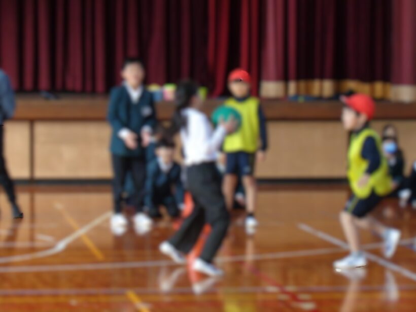 粉河小学校との交流会