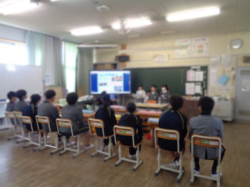 卒業にむけて～１・２年生とのお別れ会～