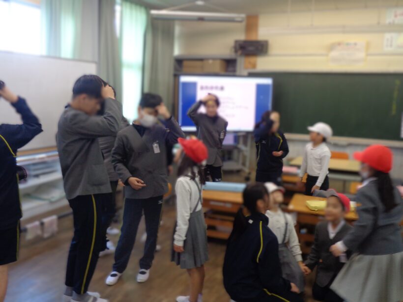 卒業にむけて～１・２年生とのお別れ会～