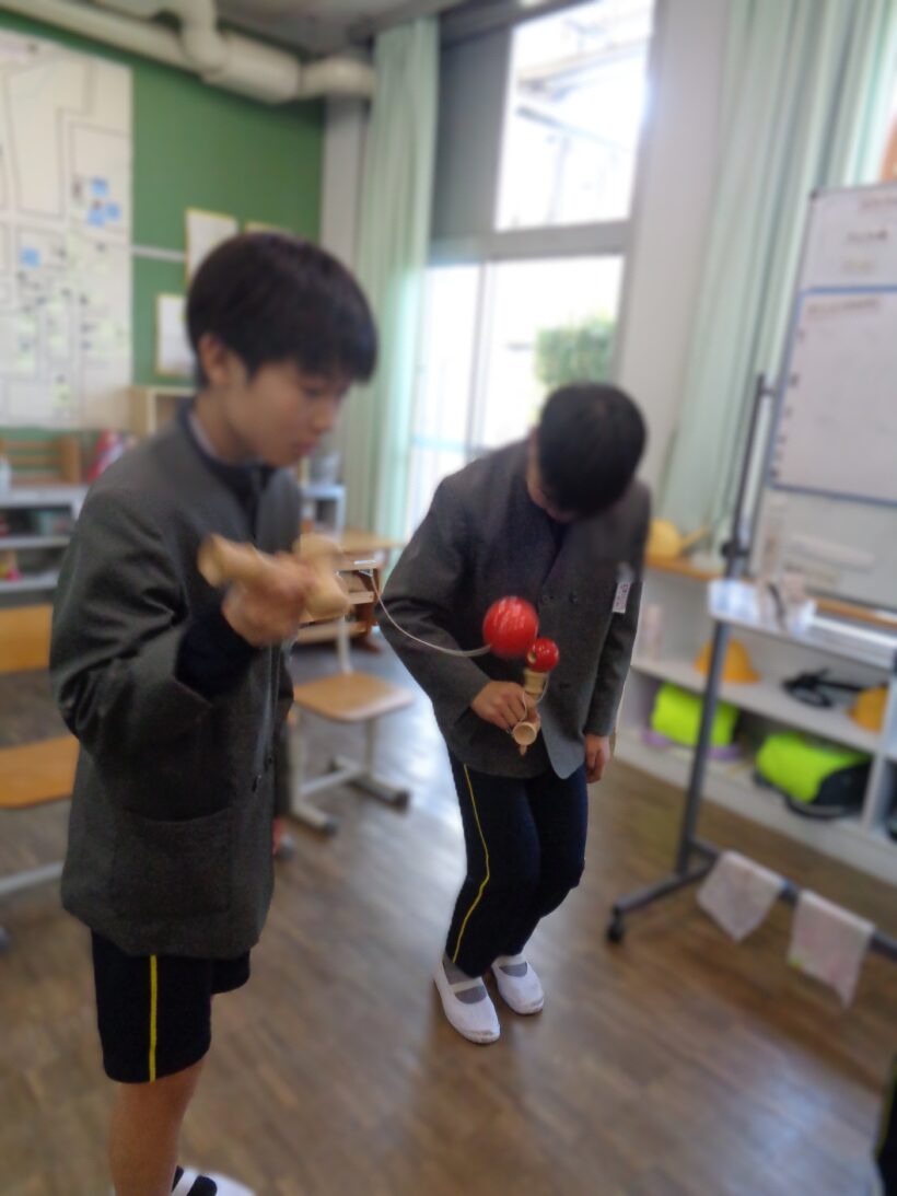 卒業にむけて～１・２年生とのお別れ会～