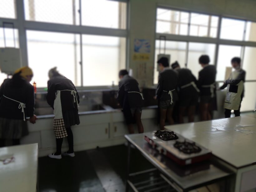 6年生最後の調理実習