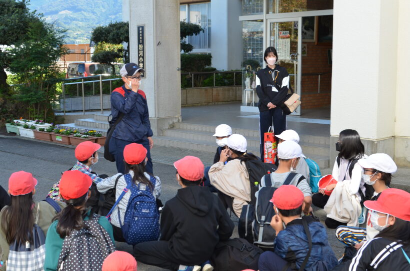 ５年生は宿泊体験学習に出発しました⛺