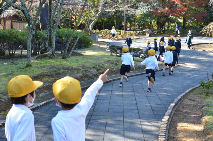 授業風景【11月25日】と秋みつけ（秋葉山公園）🍁