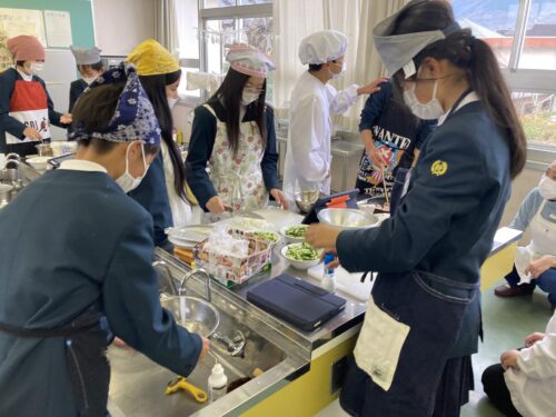 地域食材を使って（６年）