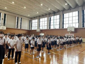 2学期がはじまりました（全校）