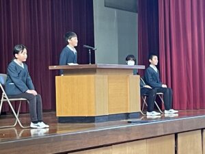 立ち会い演説会