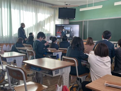 最後の授業参観・懇談会