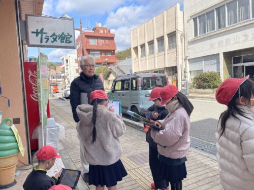 昔のとんまか通りを教えてもらおう！（３年）