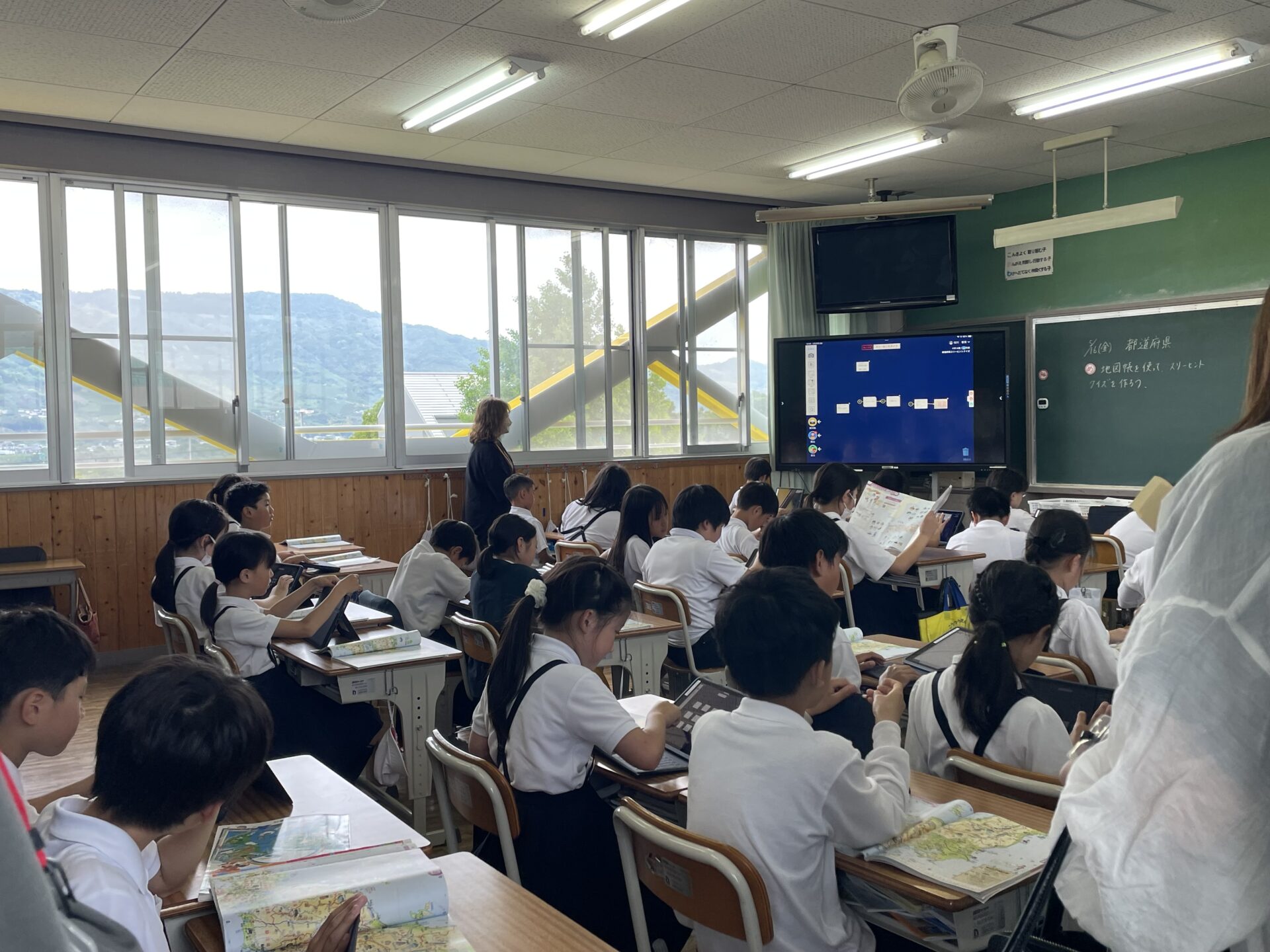 授業参観