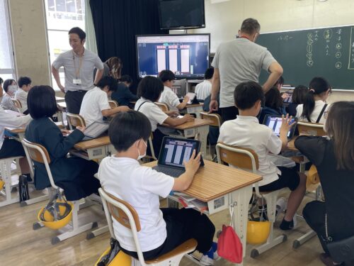 授業参観