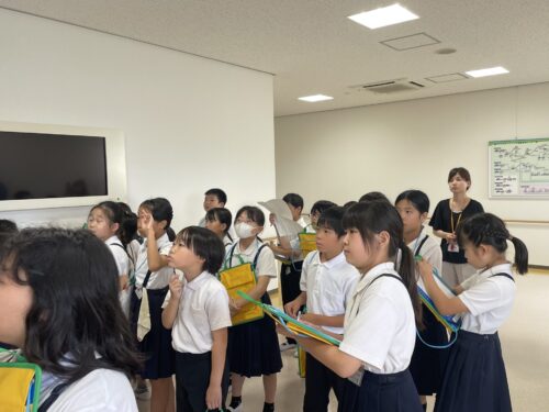 紀の海クリーンセンター見学