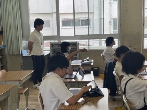 教育実習の先生を紹介します