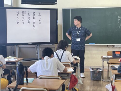 教育実習の先生を紹介します