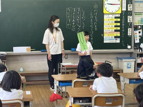 教育実習の先生を紹介します