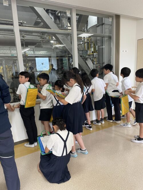 紀の海クリーンセンター見学