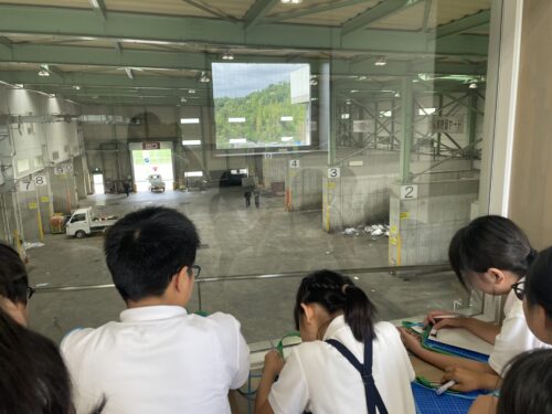紀の海クリーンセンター見学