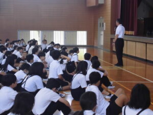 １学期終業式