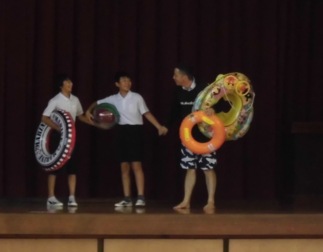 １学期終業式
