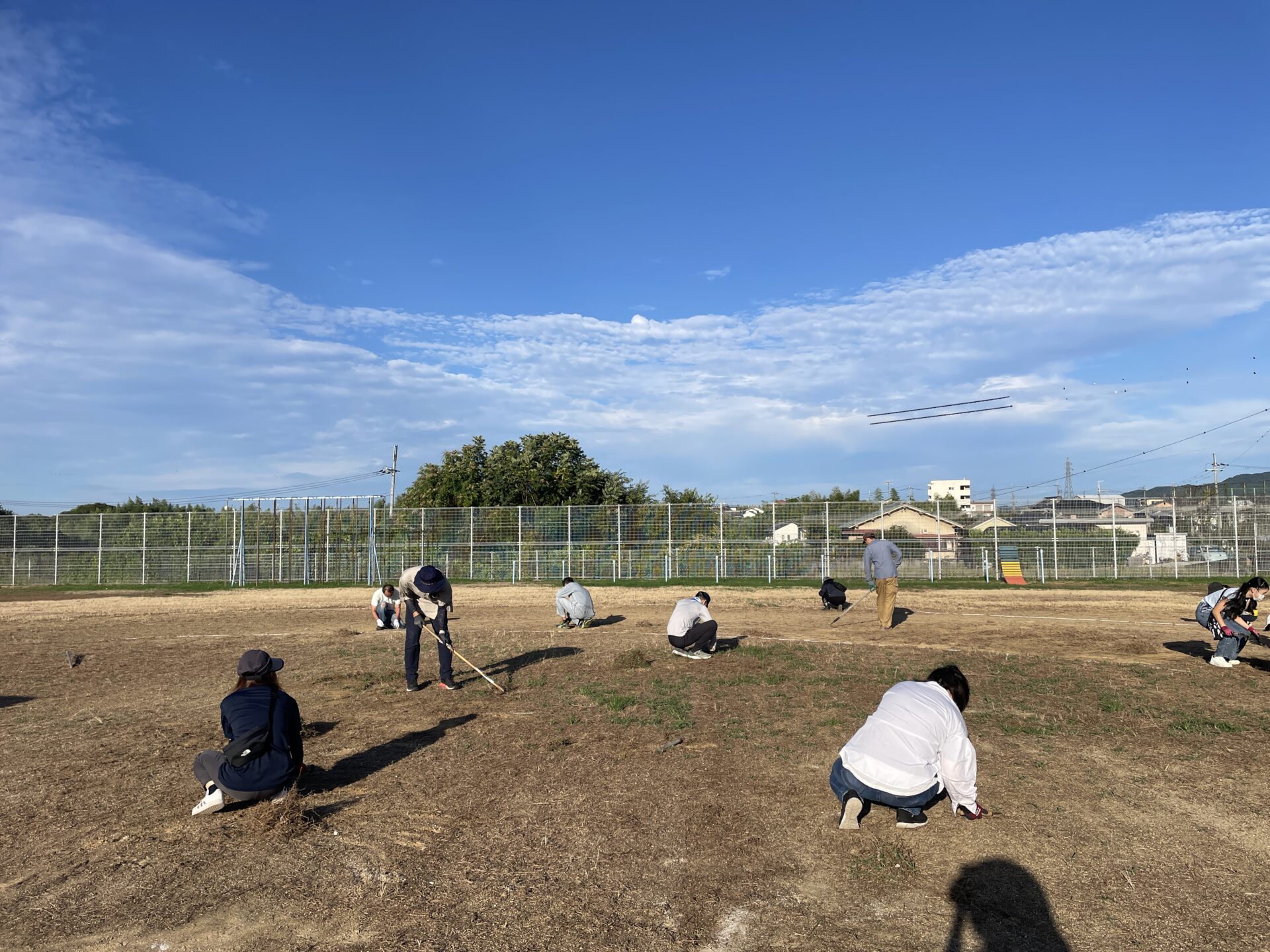 育友会除草作業