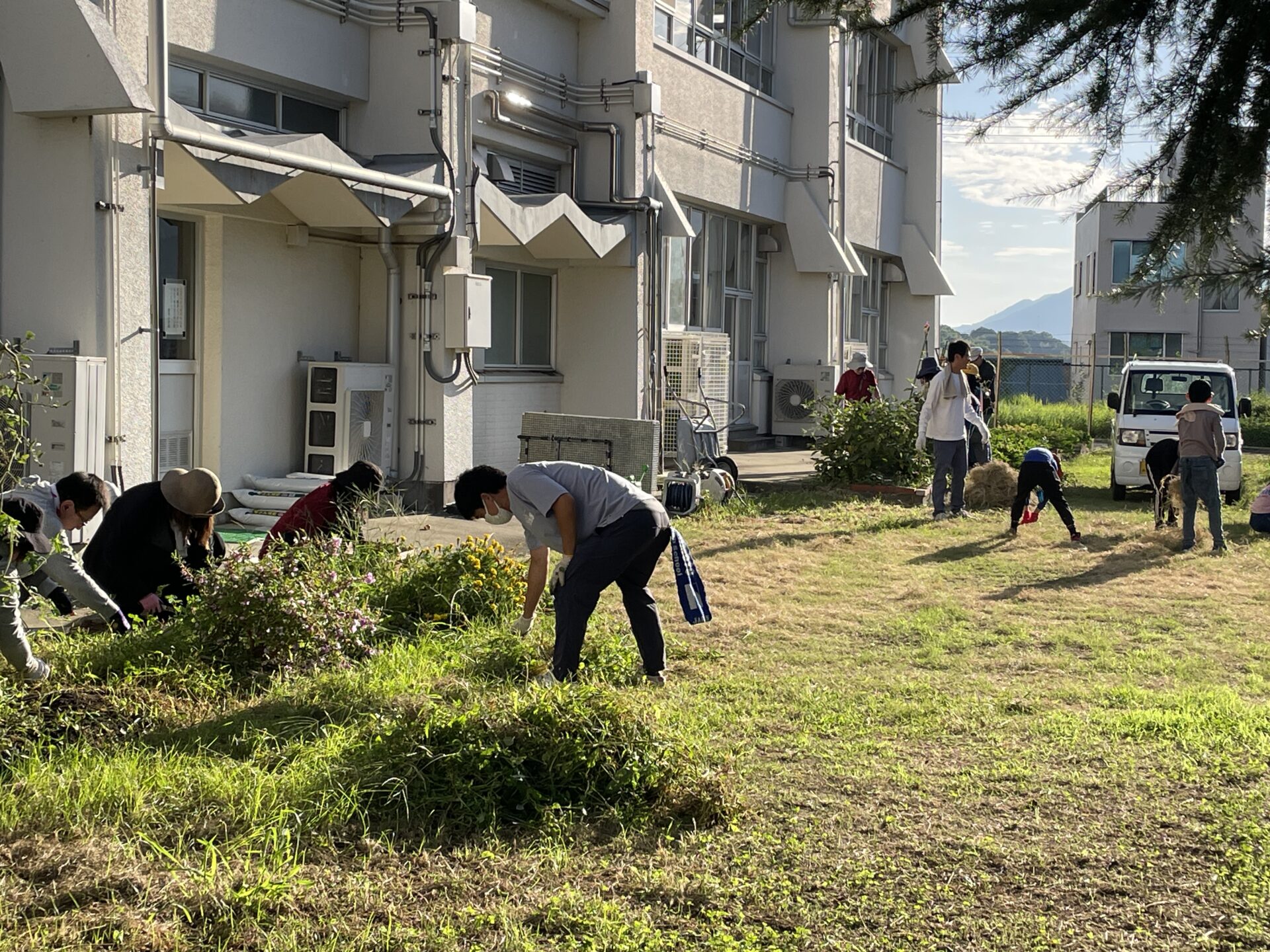 育友会除草作業