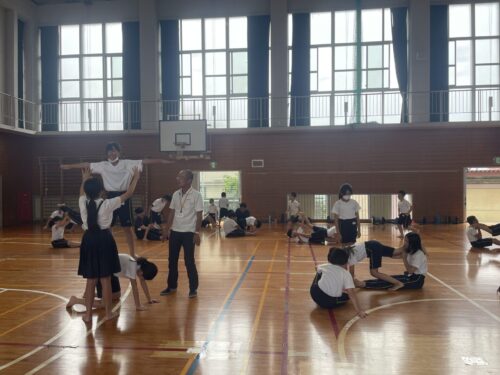 運動会の練習