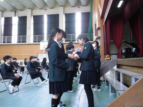 ６年生を送る会（６年）