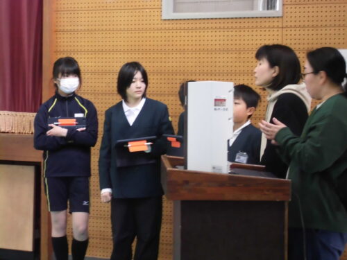 ６年生を送る会（６年）