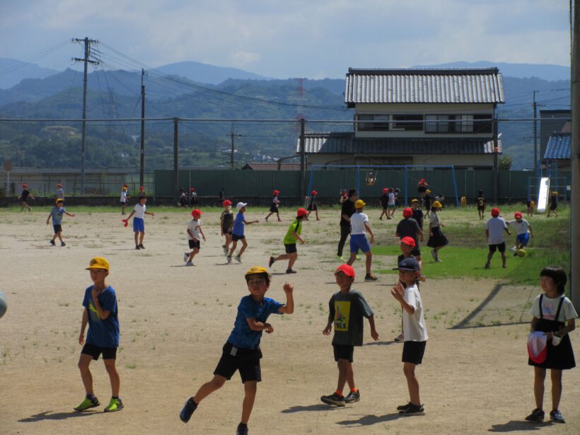 今日の丸栖小学校、委員会活動