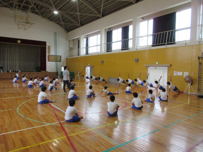 運動会練習始まってます