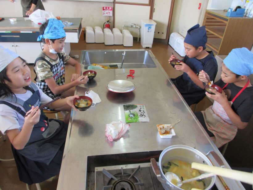 美味しい「お味噌汁」できたよ！