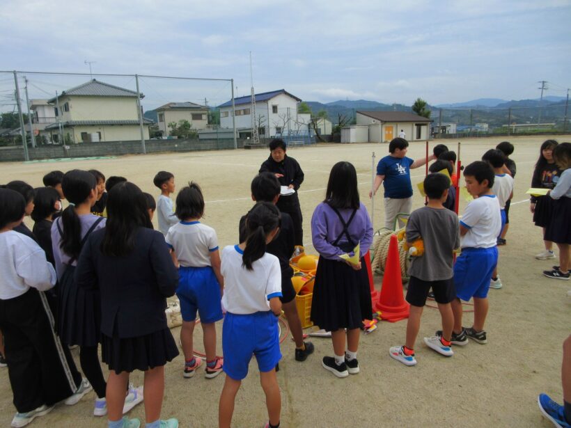 明日の運動会に向けて・・・