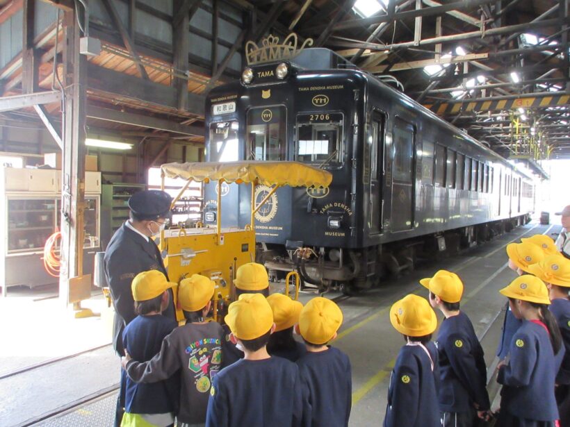 ネコの目のように、和歌山電鐵を見学