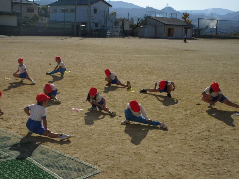 本日の丸栖小学校は・・・