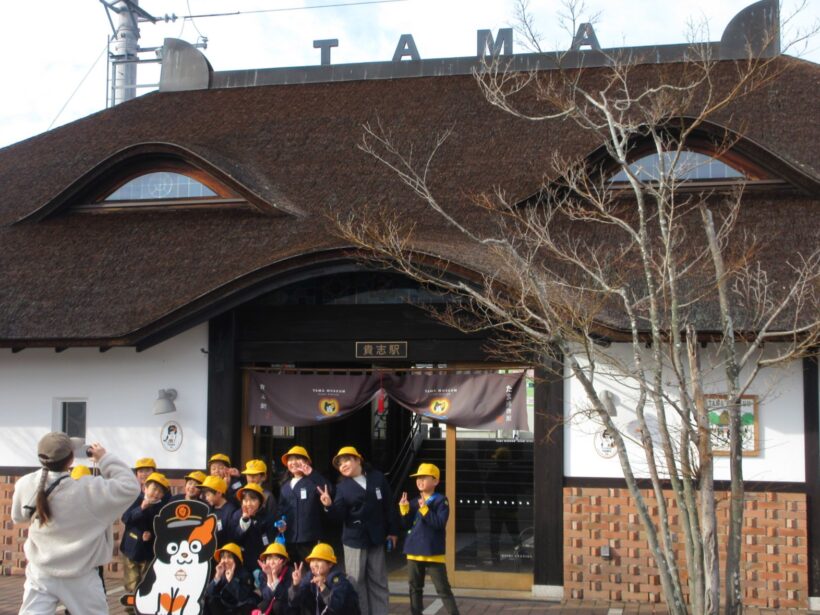 ネコの目のように、和歌山電鐵を見学