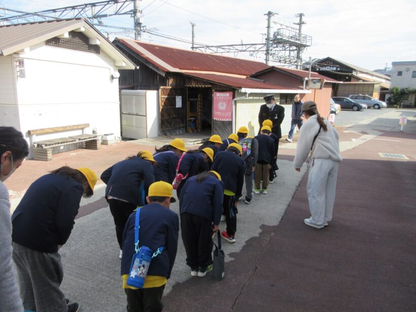 ネコの目のように、和歌山電鐵を見学