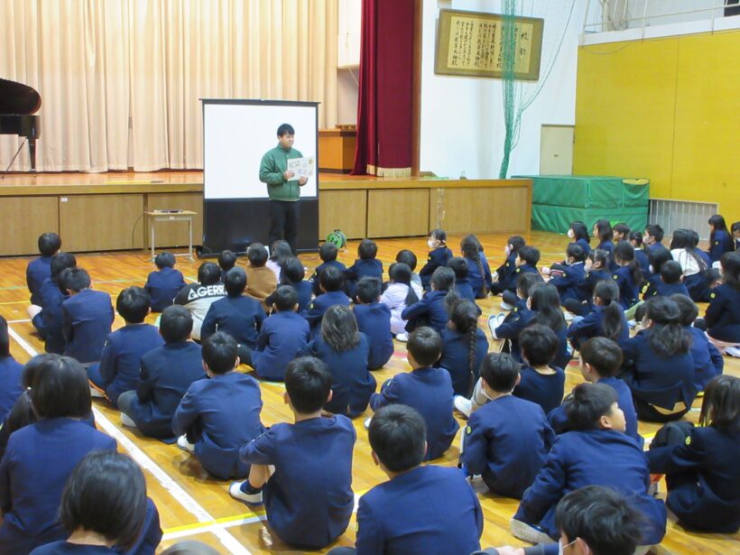 ２学期の終業です。